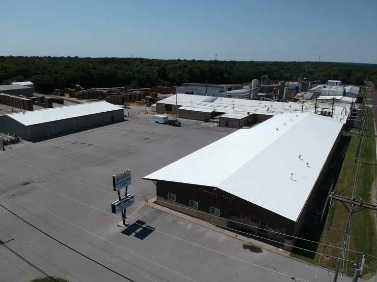 Large warehouse silicone coating project in Springfield, MO